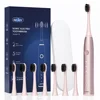 SEJOY Electric Toothbrush for Adults Rechargeable 5 Modes With 8 Replacement Brush Heads 1