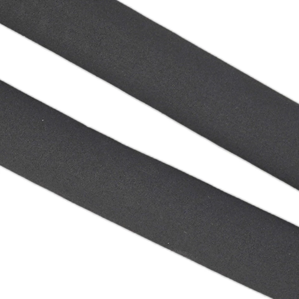 Poignées De Guidon Vélo Et Tondeuse - Mousse Souple Noire, Antidérapantes, Lot De 2