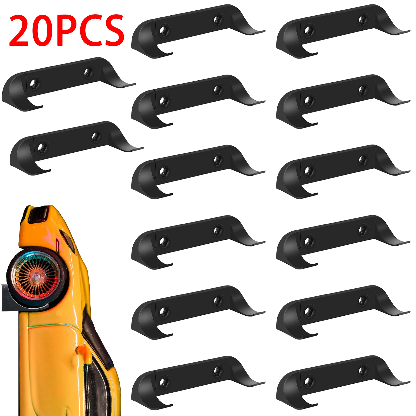 Vertical Car Model Display Wall Mount Rack