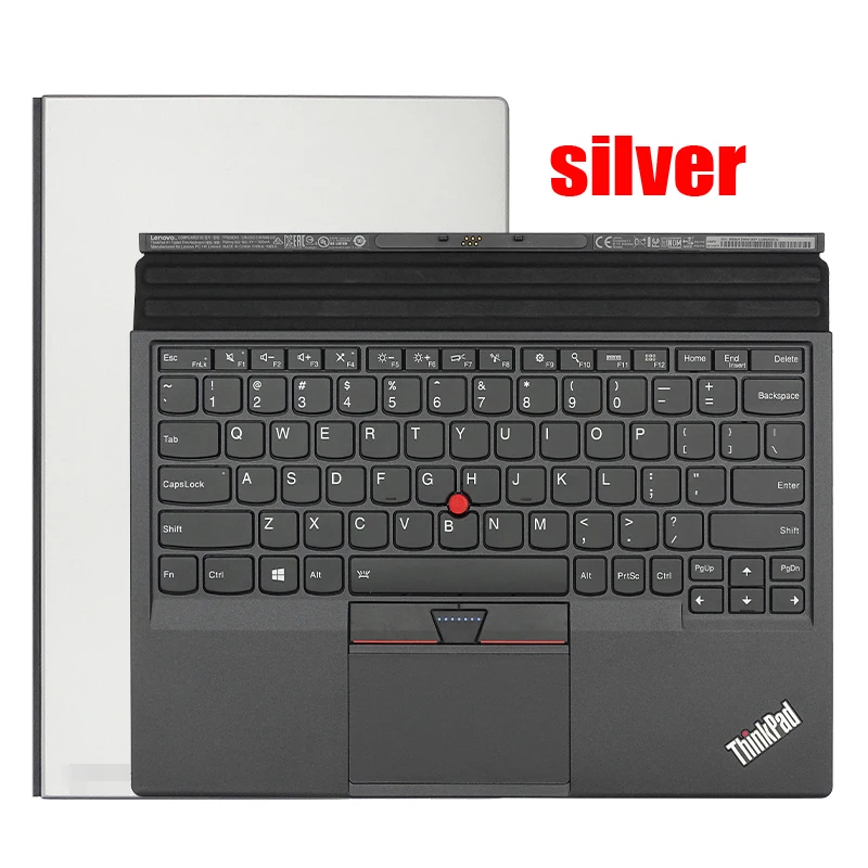 Teclado de Ancoragem Externo Portátil Magnético Retroiluminação Inglesa Usado para Lenovo Thinkpad x1 Tablet Gen2 Gen1 2023 2023 - Imagem 2