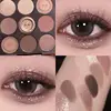 2024 New Nine-Color Sweater Knit Button Eyeshadow Tray Pearl Matte Low Saturation Deep Oat Earth Color 1