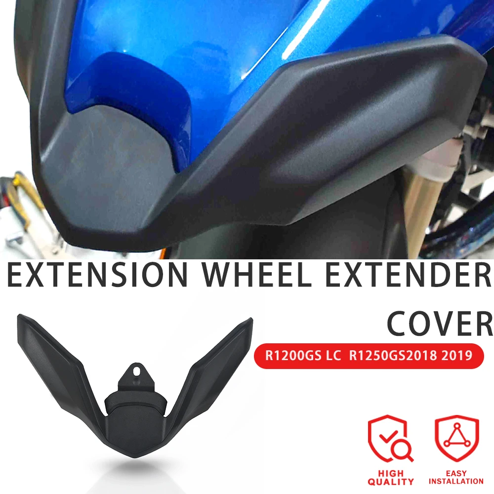 

New For BMW R1250GS R1200GS LC ADV R 1250 GS Adventure LC 2017-2022 Motorcycle Front Beak Fairing Extension Wheel Extender Cover