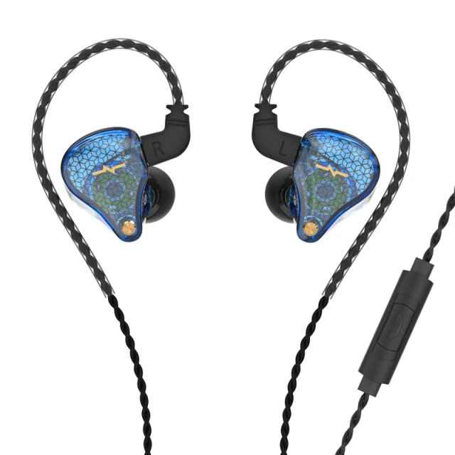 2021 NiceHCK DB1 HIFI In Ear Earphone 10mm Dynamic Music DJ Running Sport IEM Earbud Studio Earplug 0.78mm 2Pin Detachable 