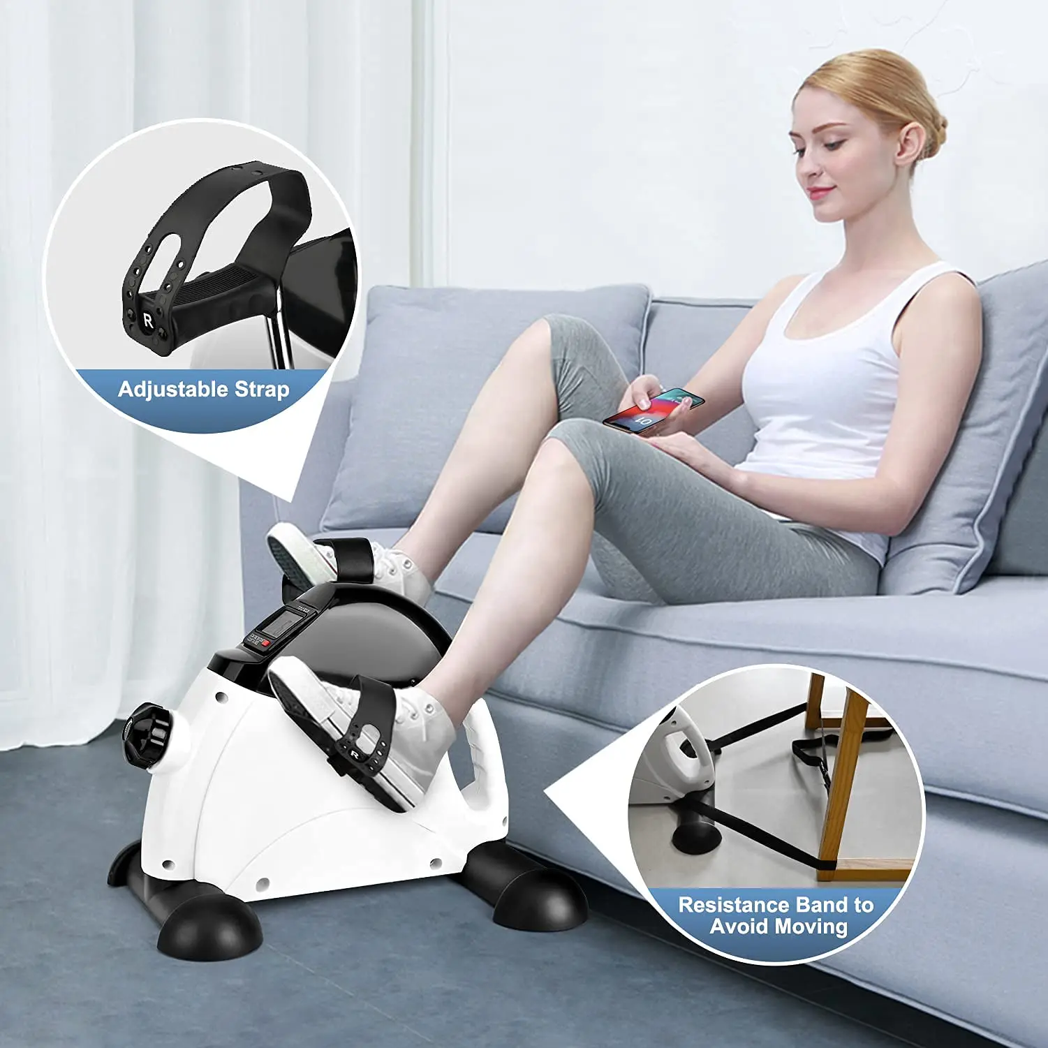 Portable Under-Table Pedal Exerciser 6