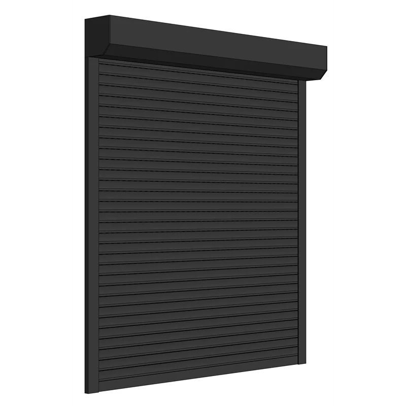 

USA standard roll up shutter door hurricane impact doors windproof roller up down shutter door insulation exterior airtight