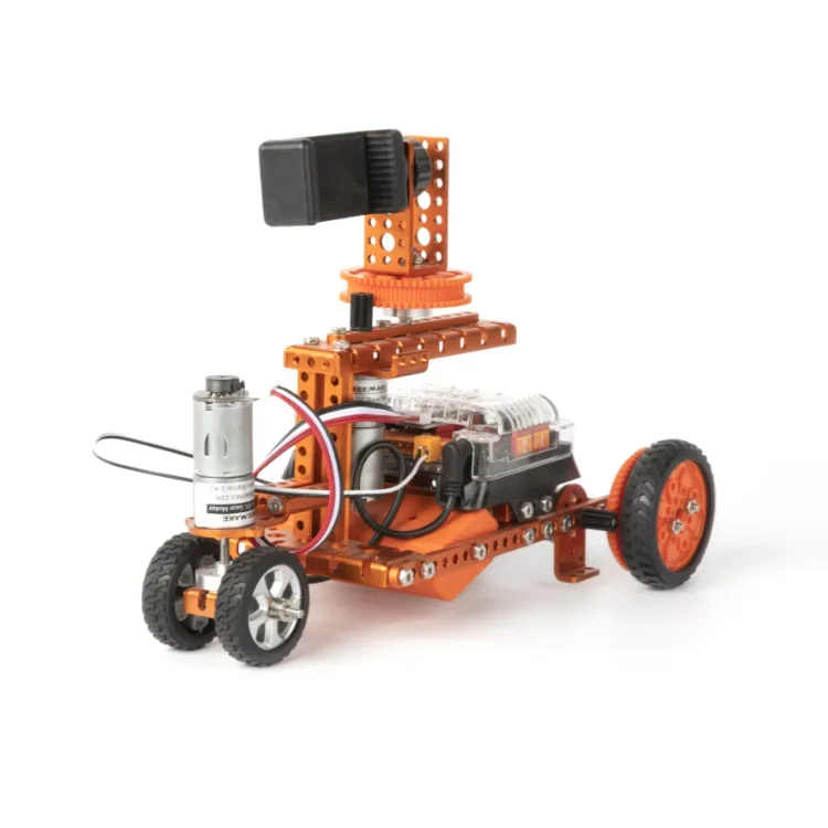 12 in 1 RobotStorm STEM DIY Robot Camera Dolly Programmable Robot Compatible with Arduino IDE Robotics Kit