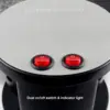 Raclette Party Grill with Granite Stone and Cast Aluminum Non Stick Grill Plate, Black 6
