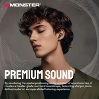 Monster TWS True Wireless Bluetooth Earbuds Game ANC Headphones ENC Noise Cancelling HiFi Sound Earphones Sport Headset With Mic - Image 3