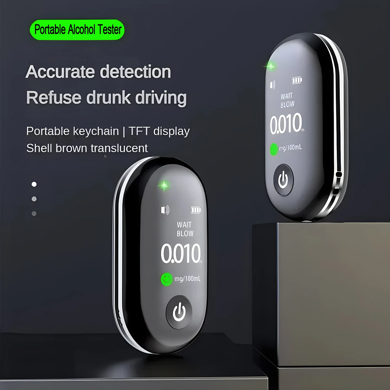 Non-Contact Alcohol Tester with LED Digital Display Alcoholmeter Mini Alcohol Tester Accuracy Breathalyzer Diagnostic Tool alcohol tester breath alcohol tester