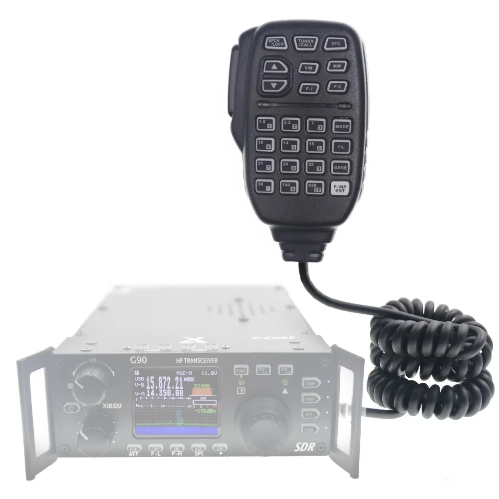 New Original HF Transceiver Microphone fit for Xiegu G90 0.5-30MHz X6100 X108G H