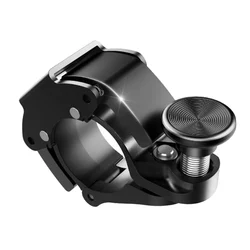 Stainless Steel Crisp Sound Bicycle Bell (Black)