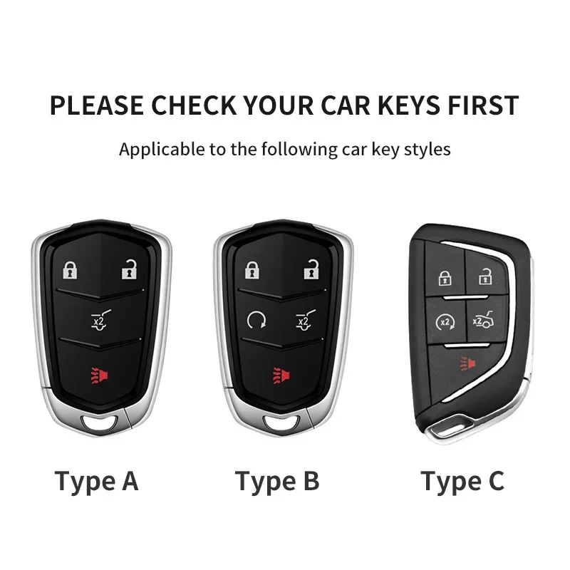 Premium Leather Car Key Case Cover - Elegant and Durable Key Accessory