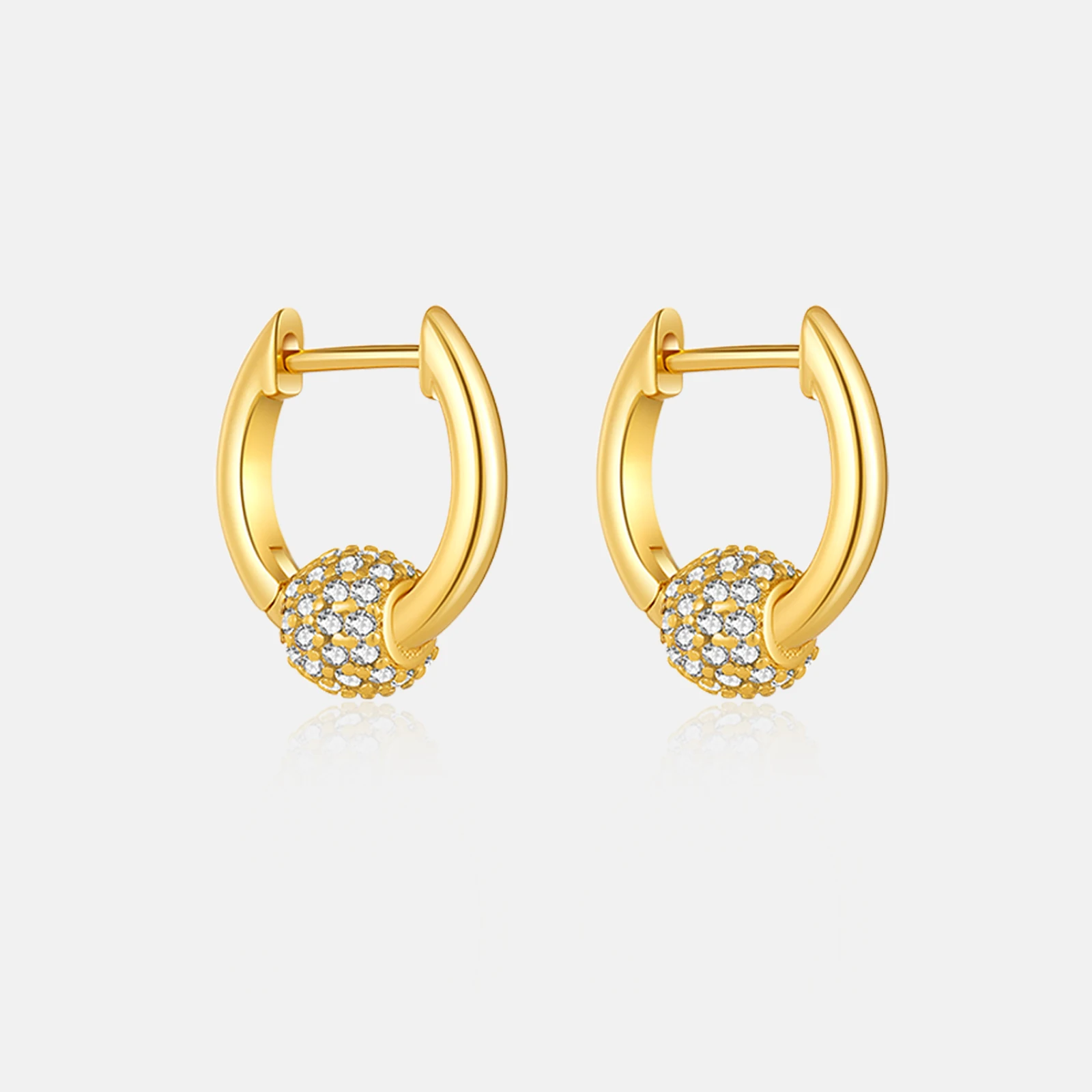 

Женские серьги-кольца VEWANT из серебра 100% пробы, 925 пробы