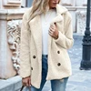 Autumn Winter Loose Women Overcoat Casual Cardigan Jacket Warm Elegant Cashmere Coat New Fashion Spring Solid Color Female 22942