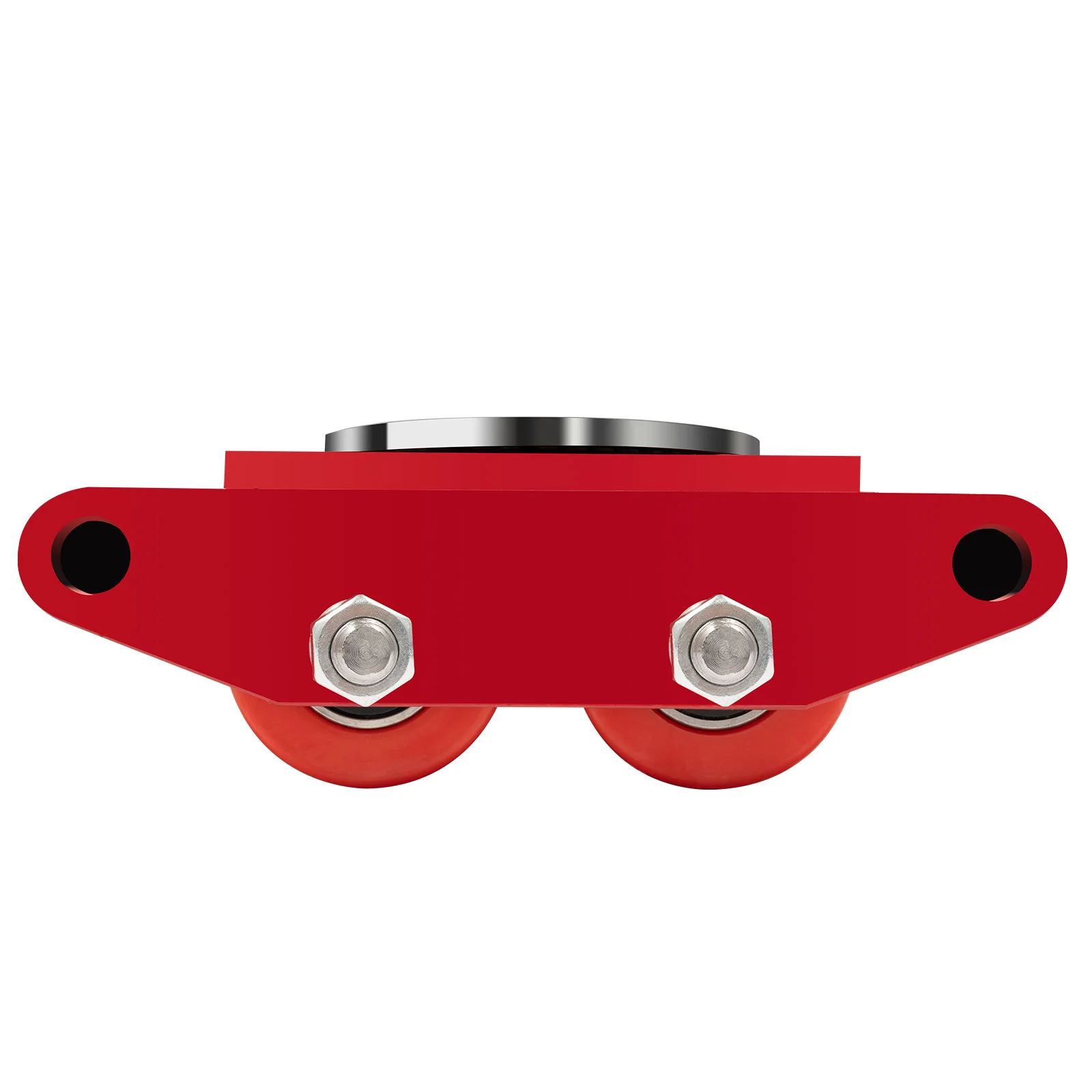 6T Heavy Duty Machinery Mover 360° Rotation Cap Cargo Trolley Machine Transport Roller Cart Industrial Dolly Skate Handling Tool