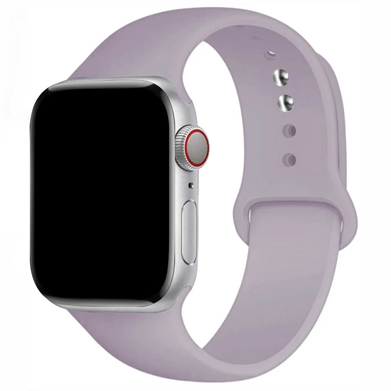 Silicone Sports Band for Smartwatch - Adjustable Loop Bracelet
