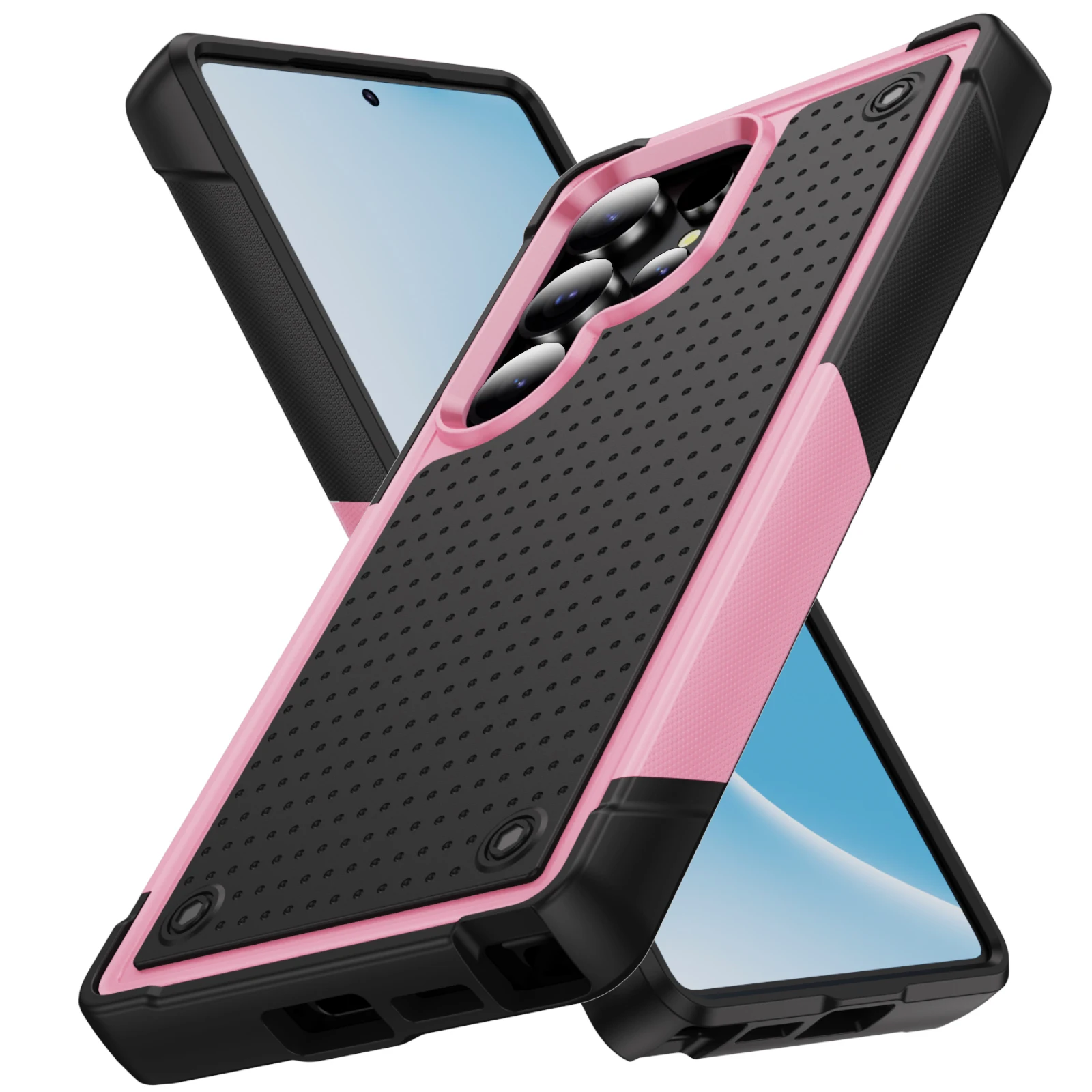 Premium Armor Rugged Phone Case - Luxury Anti-Drop Shockproof Protection Cover