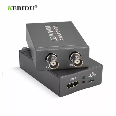 HD 3G Video Micro Converter SDI to HDMI-compatible To SDI Adapter Converter with Audio Auto Format Detection For Camera