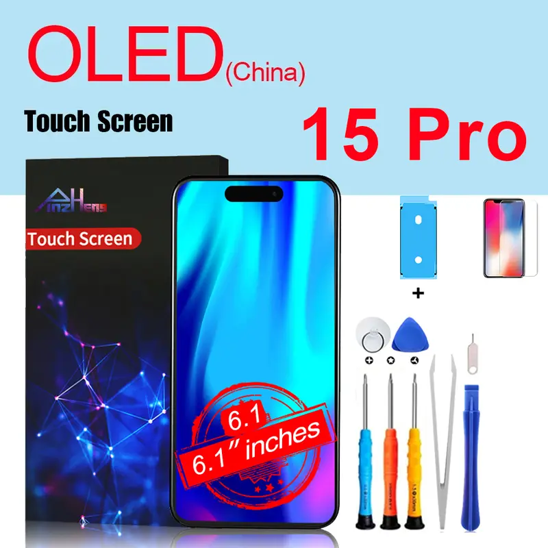 PINZHENG High Quality Screen INCELL LCD OLED For iPhone 14 Pro 15 Plus 13 Pro Max Display For iPhone Replacement With Tools - Image 10