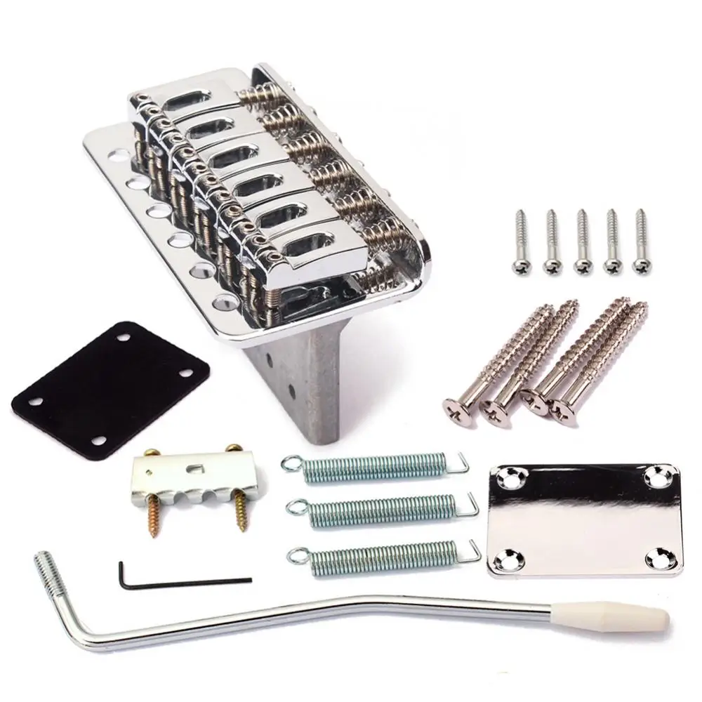 Electric Guitar Electric Guitar Kit Replacement Electric Guitar Tremolo Bridge Neck Plate Kit Stratocaster