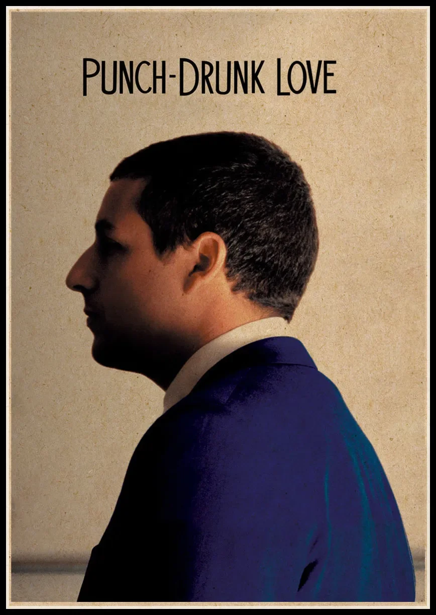 Punch-Drunk Love Movie Retro Posters Wall Art Painting Vintage Kraft Paper Poster Prints Home Room Bar Decor