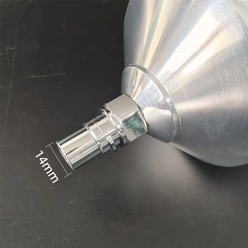 Applicable to SATA Spray Gun Aluminum Alloy Pot 600ml Sealed Tank General Upper Cup Car Paint  Pot
