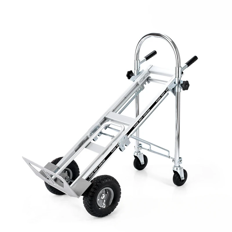 Aluminum Heavy Duty Folding Hand Truck for Warehouse and Luggage