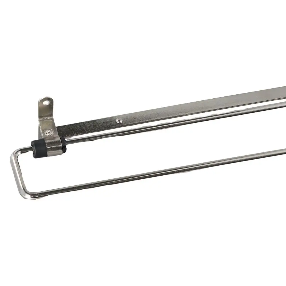 Adjustable Iron Telescopic Heavy Duty Extending Hanging Clothes Hanger Clothes Rod Closet Rod Cabinet Organizer 2