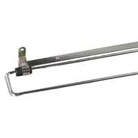 Adjustable Iron Telescopic Heavy Duty Extending Hanging Clothes Hanger Clothes Rod Closet Rod Cabinet Organizer 2