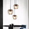 Nordic Glass Pendant Light LED Hanging Lamp for Dining Room Living Room Coffee Shope Home Indoor Decor Lighting Fixtures 1