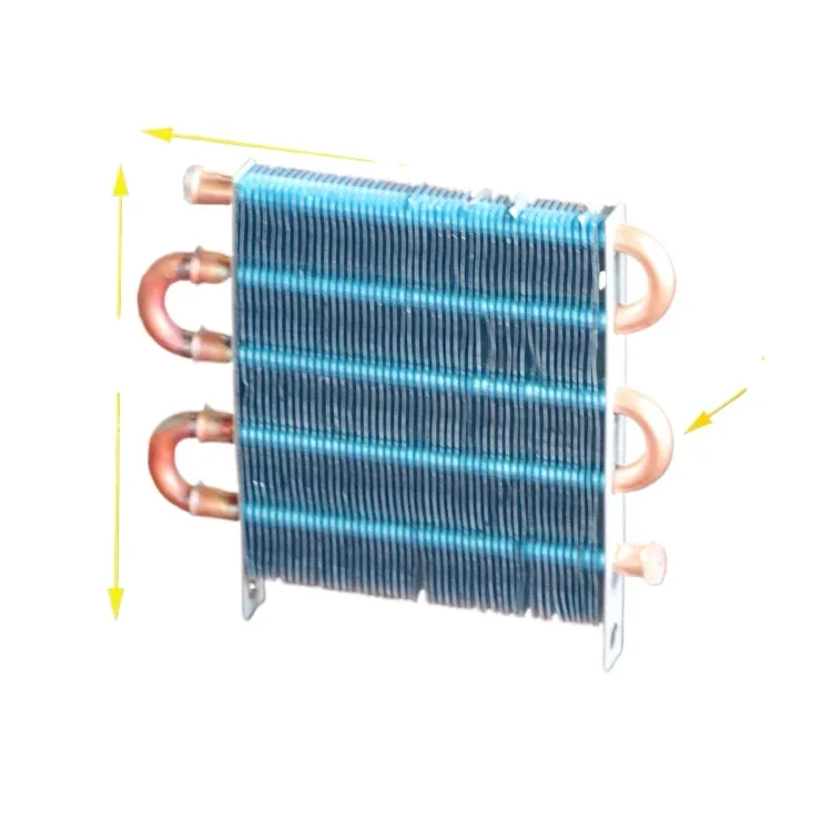 CP1X5X92 small refrigerator condenser Air conditioning evaporator Mini micro miniature copper tube aluminum fin radiator DIY