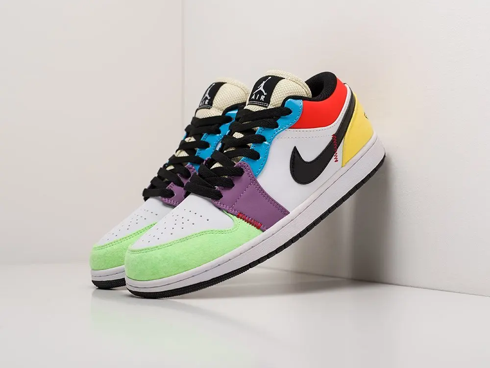 Sneakers Nike Air Jordan 1 Lage Multi gekleurde Demisezon Vrouwelijke| Sneakers voor vrouwen| - AliExpress