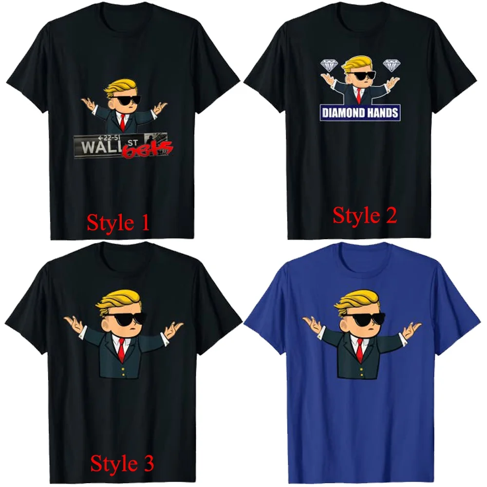 Wall Street Bets Guy - Wsb Stock Market Options Shirt Wallstreetbets Day  Trader Tendies Funny T-shirt Wsb Mascot Tee Tops - T-shirts - AliExpress