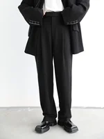 VEN – ensemble CHIC Blazer et pantalon taille haute pour femme, vêtement d'extérieur, couleur unie, ample, collection printemps-automne 2022 3