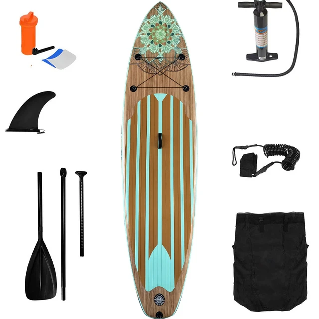 Wholesale sports equipment standup paddle sup board inflatable
