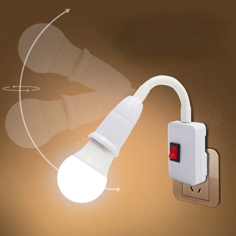 

LED Energy-saving Bedside Lamp Decor Wall Lamp 1W-18W Night Light Socket Type Electric Switch Bedroom Lighting Small Night Light