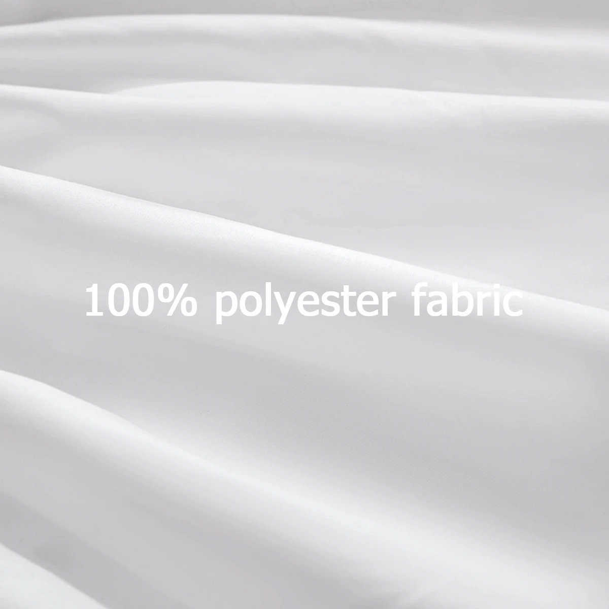 1pc 100% polyester high Deep snug fit Egyption Quality Fitted Sheet only Elastic Band Around Mattress Easy Care(no pillowcases) 3