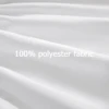 1pc 100% polyester high Deep snug fit Egyption Quality Fitted Sheet only Elastic Band Around Mattress Easy Care(no pillowcases) 3