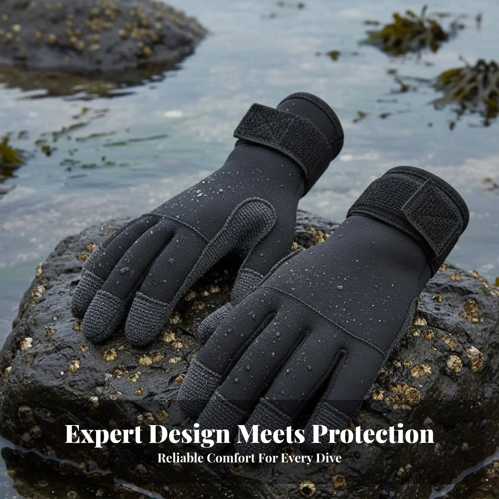 다이빙 장갑 절단 방지 아라미드 섬유 스피어피싱 장갑 손 보호 장비 펑크 방지..