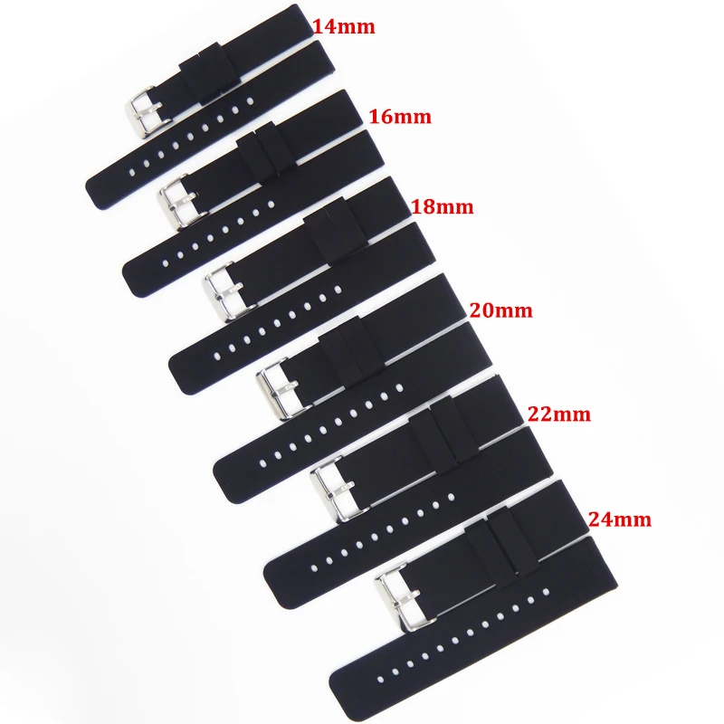 Versatile Quick Release Silicone Watch Band - Universal Strap