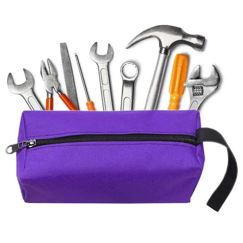 

Zipper Utility Pouch Scratch And Water Resistant Tool Packet Heavy Duty Metal Zippers Pouches With Multi Reused Storage