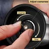 Two-in-one Pepper Grinder Stainless Steel Double-head Kitchen Gadgets Sea Salt Spice Manual Two-head Grinder 3