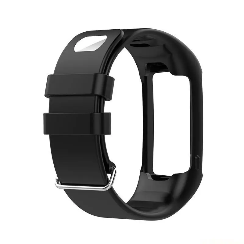 Durable Silicone Smart Watch Band - Soft Wrist Strap Replacement