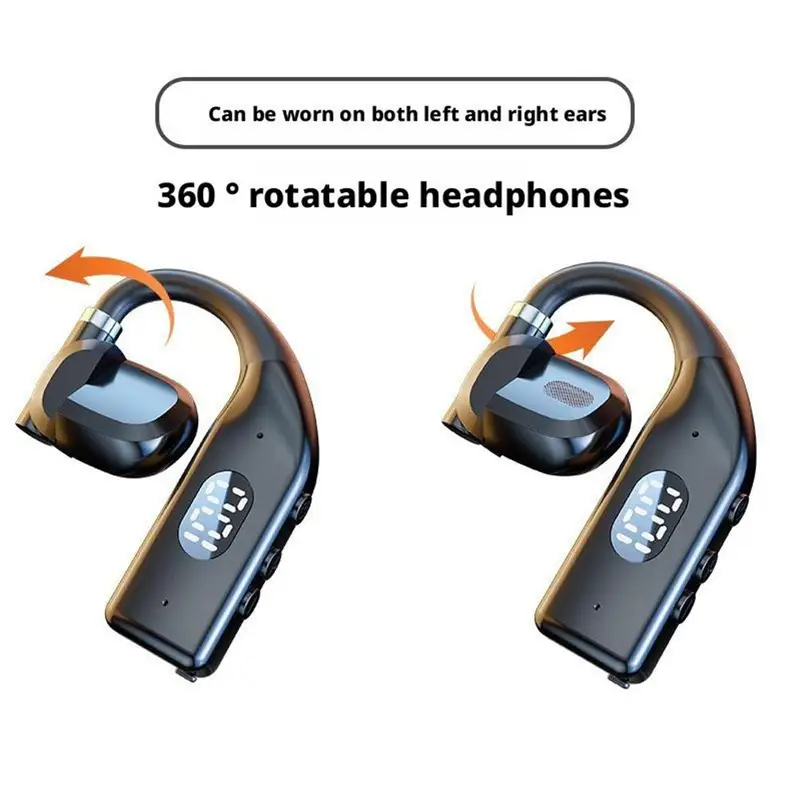 1-2Earhooks Wireless Bluetooth 5.4 Headphones Gaming