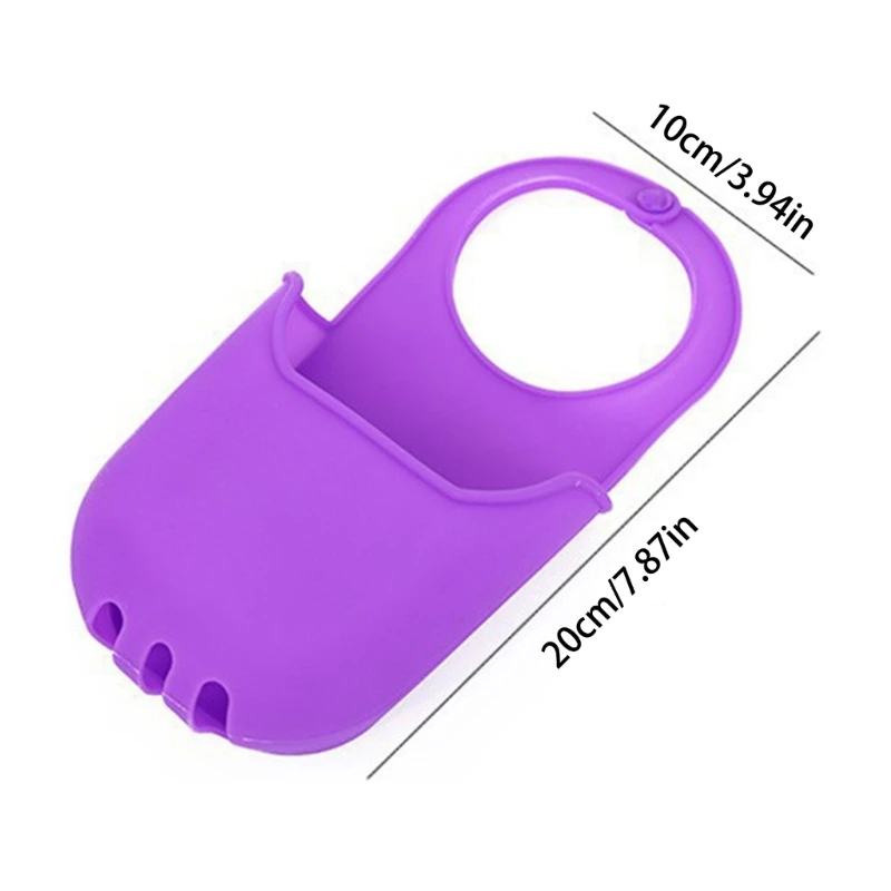 Adjustable Sink Hook Holder Practical Sink Hangings Storage Drain Rack Versatile Dishwashing Sponge Holder for Home