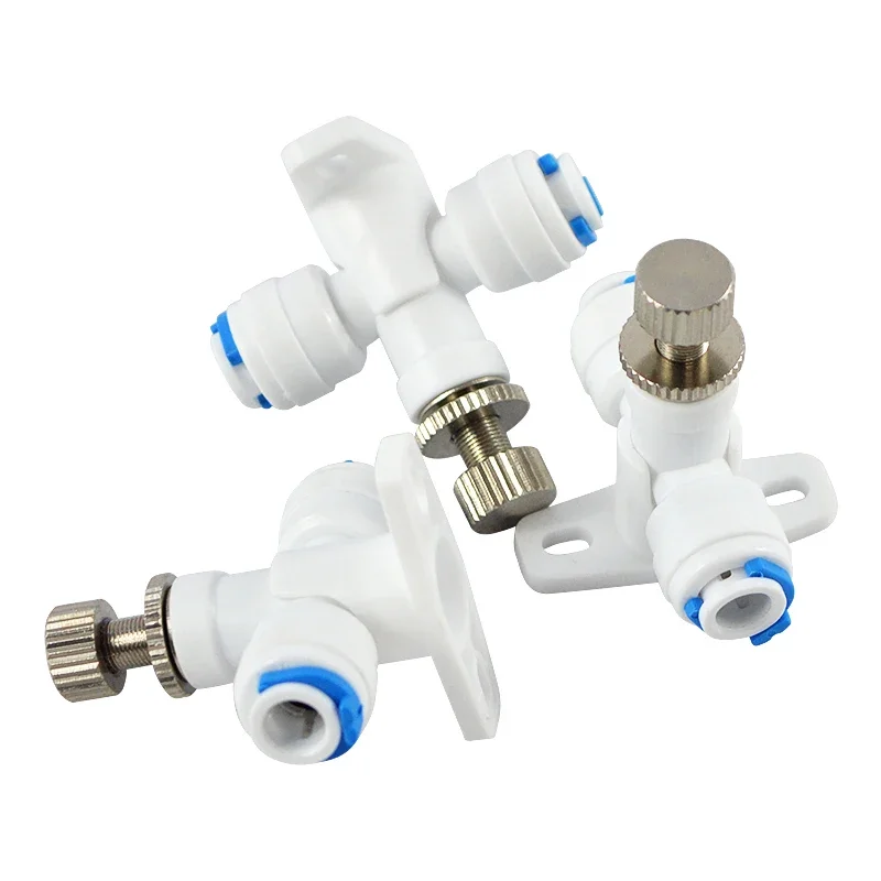 RO Reverse Osmosis Restrictor 1pcs 1/4'' Flow Control Valve RO Reverse Osmosis Membrane Water Purifier Waste Water Regulator Control Valve