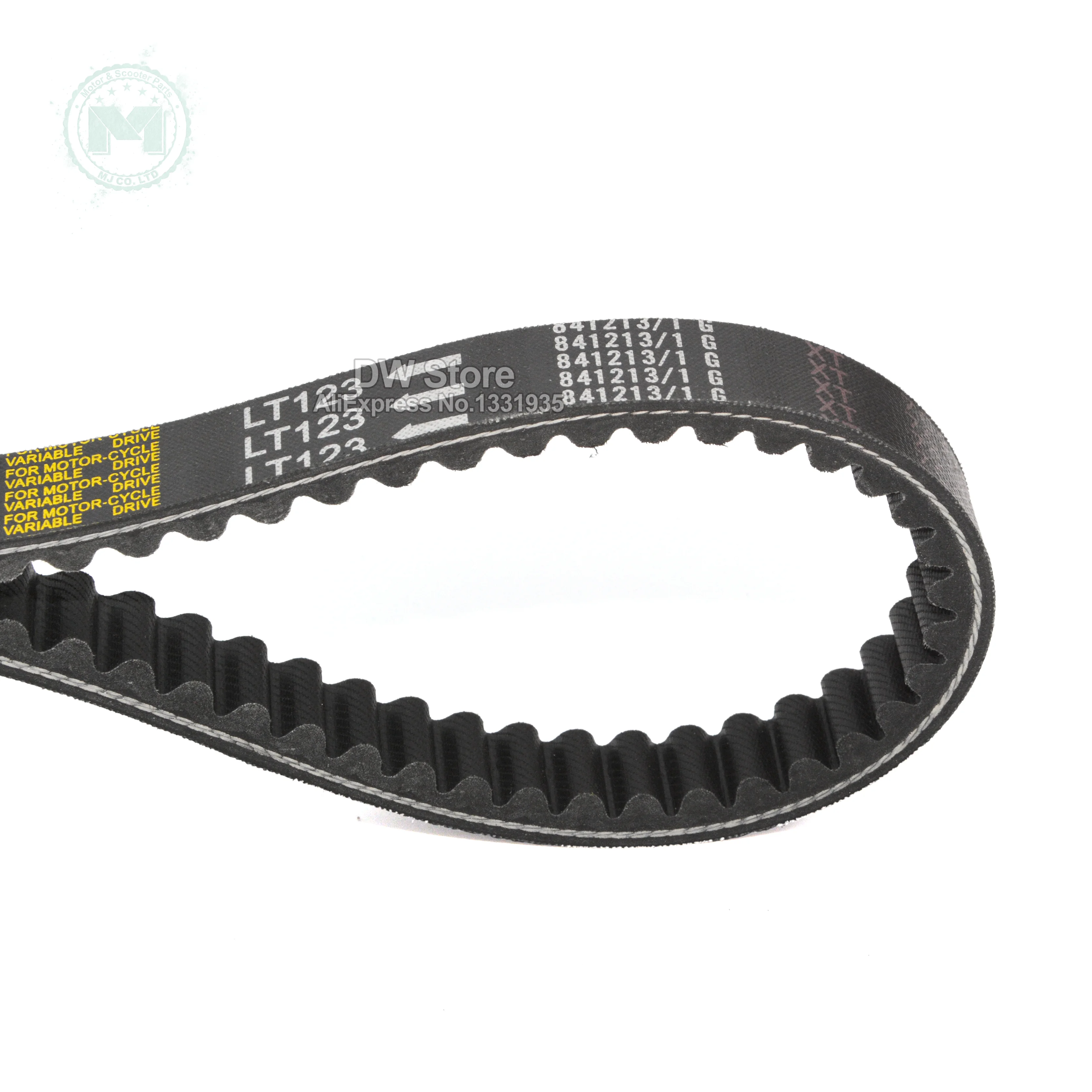LT123 841213/1 G Motorcycle High Quality Rubber Drive Belt for PIAGGIO TYPHOON X7 eu3 Zip evo Mp3 125 for Vespa GTS 125 motorcycle scooter drive belt