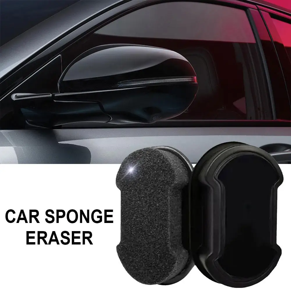 

Car Sponge Wipe Absorbent Cleaning Eraser Household Wipe Waxing Sponge Accessory Glass Car Cleaning Block Black Polishing G3c2