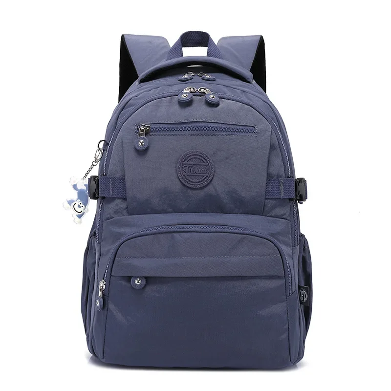 Waterproof Nylon Backpack for School Travel
