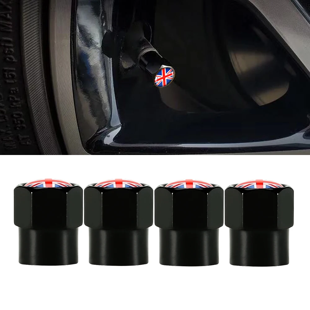 8 Pezzi Tappi Stelo Valvola Pneumatici in Alluminio Cappucci Antipolvere Auto pe